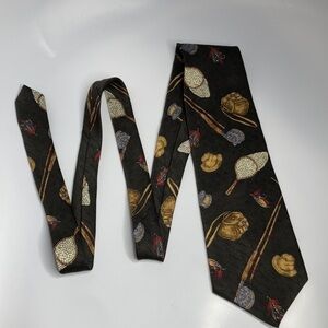 The Good Life by Russ fishing design 100% silk tie